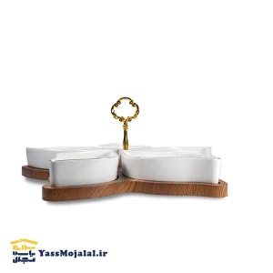 سرویس اردوخوری لیمون مدل رویال پنج خانه